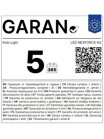 Oprawa hermetyczna liniowa LED NEXFORCE N2 max. 70W 4000K Kobi Pro 001728 2