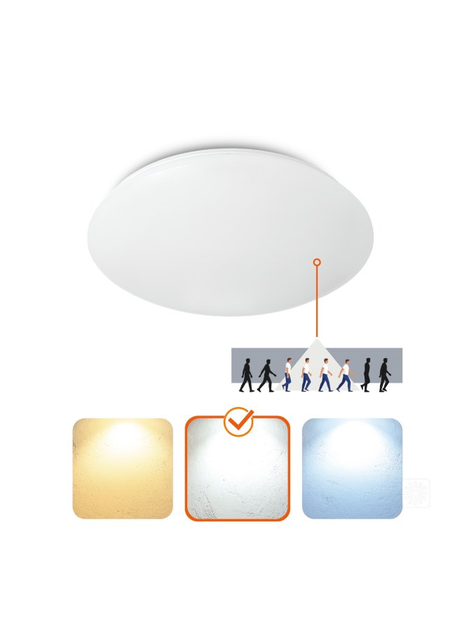 Plafon z czujnikiem ruchu LED SOFI 13W 4000K LX Kobi Premium 001864