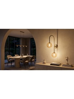 Elegancki kinkiet ścienny w kolorze beżowym K-5998 z serii SPARK