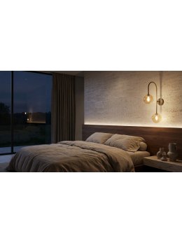 Elegancki kinkiet ścienny w kolorze beżowym K-5998 z serii SPARK