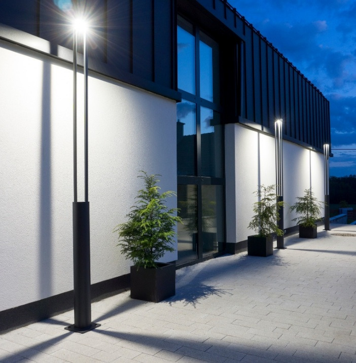 Nowoczesna latarnia ogrodowa/ uliczna FAN MAX 300cm LED - funkcjonalne i estetyczne oświetlenie Twojego ogrodu